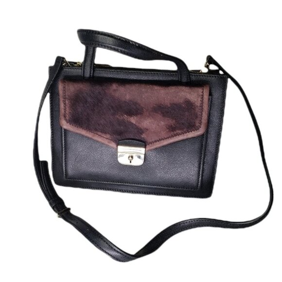 Kate Spade Zarinah Hyde Place Black Leather Handbag Shoulder Bag‎ Purse - Picture 1 of 13
